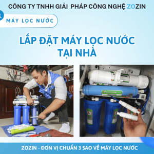 Lắp đặt máy lọc nước chuẩn kỹ thuật tại nhà an toàn và hiệu quả