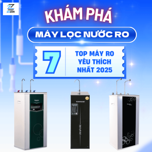 Máy lọc nước RO tốt nhất 2025 -  Top 7 mẫu được chuyên gia khuyên dùng