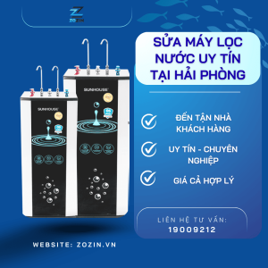 Sửa máy lọc nước uy tín tại Hải Phòng – Thợ giỏi, giá hợp lý